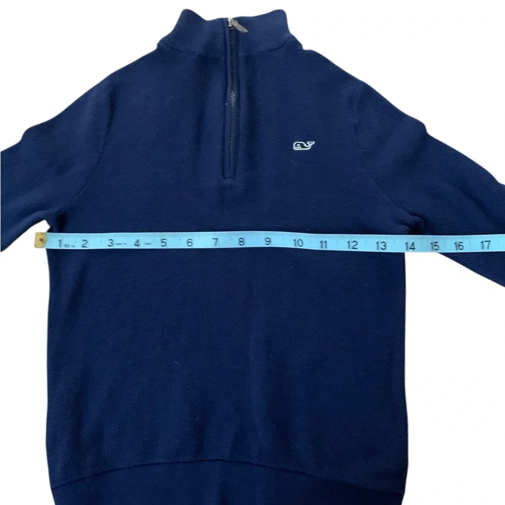 Vineyard Vines Boys Cotton Quarter Zip Pullover Sweater